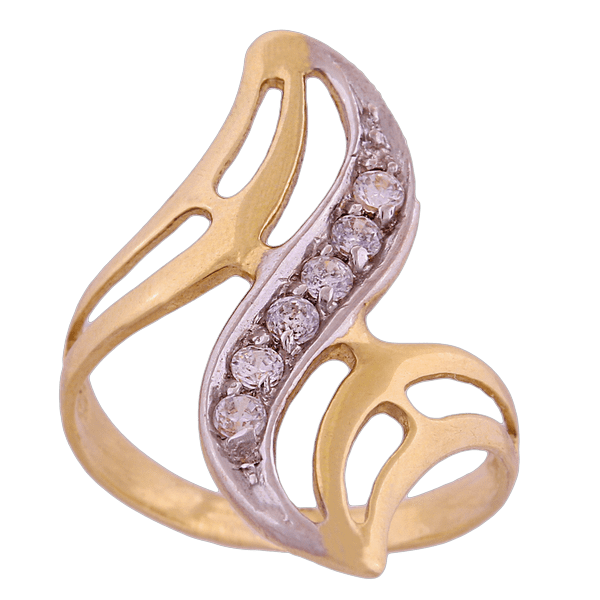 Золотое кольцо с цирконием 979 детальное изображение ювелирного изделия Золотые кольца с фианитом Золотое кольцо с цирконием 979 детальное изображение ювелирного изделия Золотые кольца с фианитом