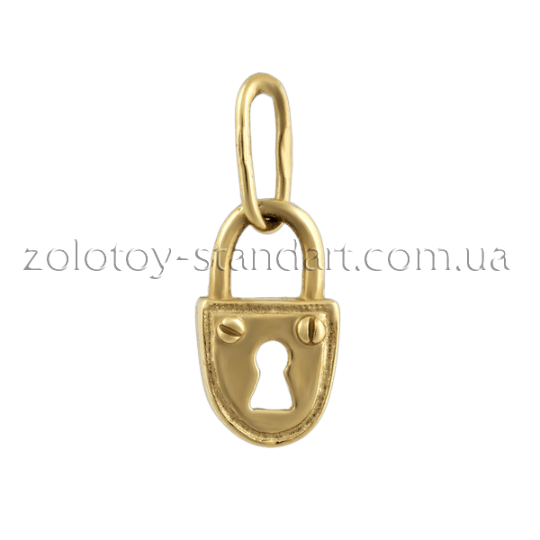 Золотой подвес Замок 62020 детальное изображение ювелирного изделия Золотой кулон Ключик Золотой подвес Замок 62020 детальное изображение ювелирного изделия Золотой кулон Ключик