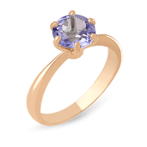 обзорное фото Золотое кольцо с аметистом 024617 Золотые кольца с аметистом обзорное фото Золотое кольцо с аметистом 024617  Золотые кольца с аметистом