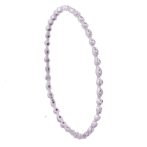 обзорное фото Серебряный браслет жесткий с цирконием 5748 Серебряные женские браслеты обзорное фото Серебряный браслет жесткий с цирконием 5748  Серебряные женские браслеты