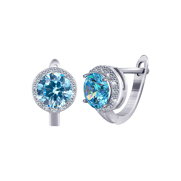 Серебряные серьги СК2ФТ/408 детальное изображение ювелирного изделия Серебряные серьги с камнями Серебряные серьги СК2ФТ/408 детальное изображение ювелирного изделия Серебряные серьги с камнями