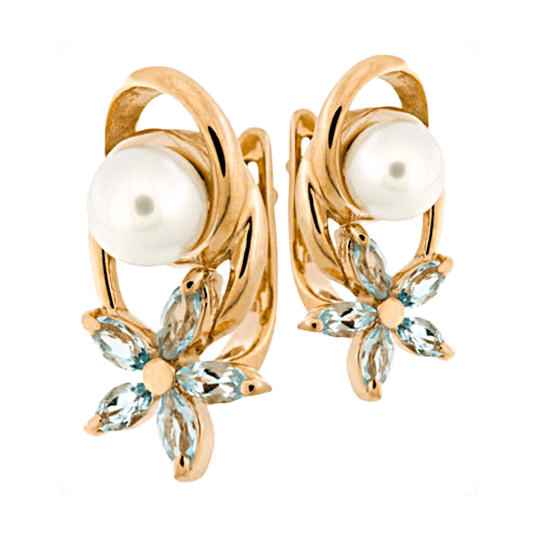 Серьги с жемчугом 420491 детальное изображение ювелирного изделия Золотые серьги с жемчугом Серьги с жемчугом 420491 детальное изображение ювелирного изделия Золотые серьги с жемчугом