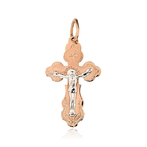 Золотой крестик с Распятием 028763 детальное изображение ювелирного изделия Золотые крестики православные Золотой крестик с Распятием 028763 детальное изображение ювелирного изделия Золотые крестики православные