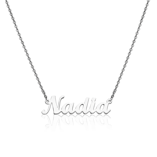 колье с именем Nadia серебро колье с именем Nadia серебро