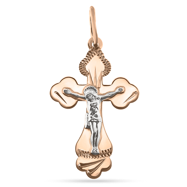 Золотой крестик с Распятием и надписью "Спаси та збережи" 028781 детальное изображение ювелирного изделия Детский золотой крестик Золотой крестик с Распятием и надписью "Спаси та збережи" 028781 детальное изображение ювелирного изделия Детский золотой крестик