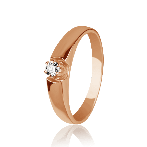 Золотое кольцо с бриллиантом R0471 детальное изображение ювелирного изделия Золотые кольца для помолвки с бриллиантом Золотое кольцо с бриллиантом R0471 детальное изображение ювелирного изделия Золотые кольца для помолвки с бриллиантом