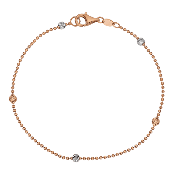 Золотой шариковый браслет для девушек 032302 детальное изображение ювелирного изделия Женские золотые браслеты Золотой шариковый браслет для девушек 032302 детальное изображение ювелирного изделия Женские золотые браслеты