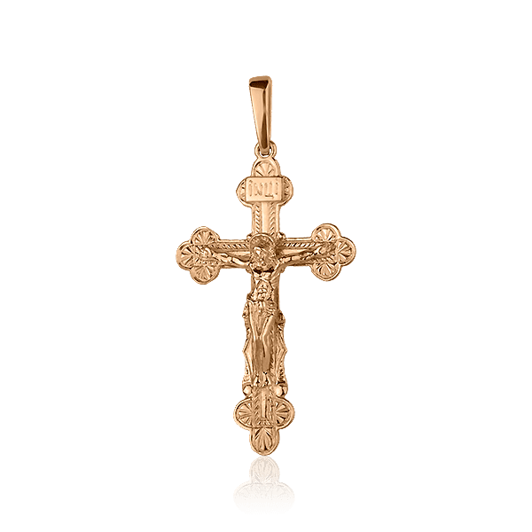 Золотий хрестик 1,4,0031 детальне зображення ювелірного виробу
