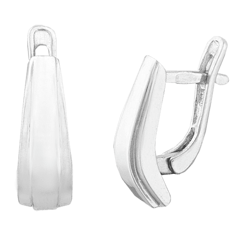 Серебряные серьги С2/193 детальное изображение ювелирного изделия Серебряные серьги без вставок