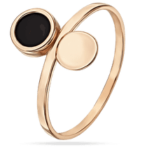 обзорное фото Кольцо золотое с вставкой из агата 034638 Золотые кольца с агатом обзорное фото Кольцо золотое с вставкой из агата 034638  Золотые кольца с агатом