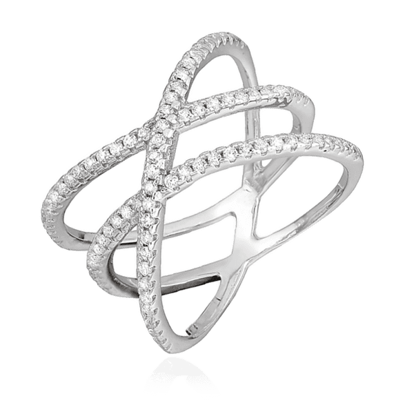 Серебряное кольцо с фианитами 024677 детальное изображение ювелирного изделия Серебряные кольца с фианитом Серебряное кольцо с фианитами 024677 детальное изображение ювелирного изделия Серебряные кольца с фианитом