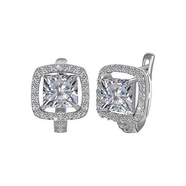 Серебряные серьги СК2Ф/405 детальное изображение ювелирного изделия Серебряные серьги с камнями Серебряные серьги СК2Ф/405 детальное изображение ювелирного изделия Серебряные серьги с камнями