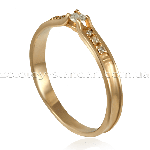 Кольцо с бриллиантом s12024 детальное изображение ювелирного изделия Золотые кольца для помолвки с бриллиантом Кольцо с бриллиантом s12024 детальное изображение ювелирного изделия Золотые кольца для помолвки с бриллиантом