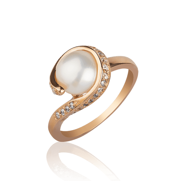 Золотое кольцо с жемчугом 334430 детальное изображение ювелирного изделия Золотые кольца с жемчугом Золотое кольцо с жемчугом 334430 детальное изображение ювелирного изделия Золотые кольца с жемчугом