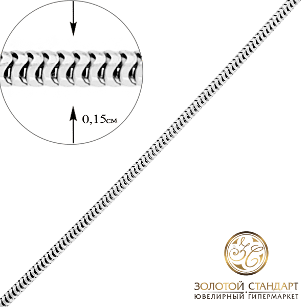 Золотий ланцюг Тонда 16612 детальне зображення ювелірного виробу