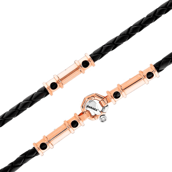 шнурок на шею кожаный с золотом 585 шнурок на шею кожаный с золотом 585