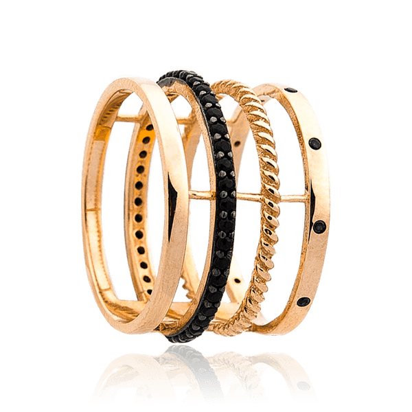 фаланговое кольцо из золота