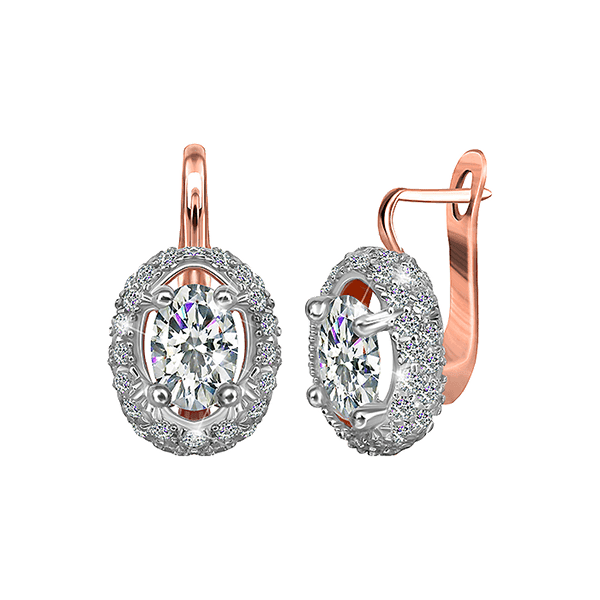 Серебряные серьги СК3Ф/032 детальное изображение ювелирного изделия Серьги с позолотой Серебряные серьги СК3Ф/032 детальное изображение ювелирного изделия Серьги с позолотой