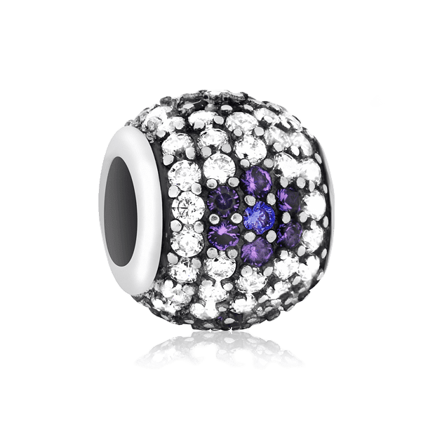 Серебряный подвес-шарм с фианитом 024959 детальное изображение ювелирного изделия Серебряные подвесы-шармы (бусины) Серебряный подвес-шарм с фианитом 024959 детальное изображение ювелирного изделия Серебряные подвесы-шармы (бусины)
