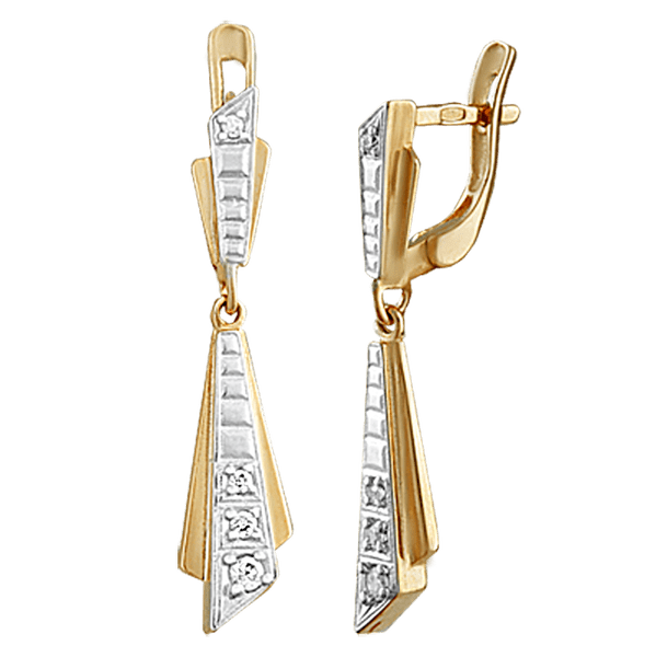 Серебряные серьги С3Ф/044 детальное изображение ювелирного изделия Серьги с позолотой Серебряные серьги С3Ф/044 детальное изображение ювелирного изделия Серьги с позолотой