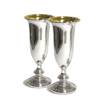 обзорное фото Комплект серебряных бокалов 031427 Наборы столового серебра обзорное фото Комплект серебряных бокалов 031427  Наборы столового серебра