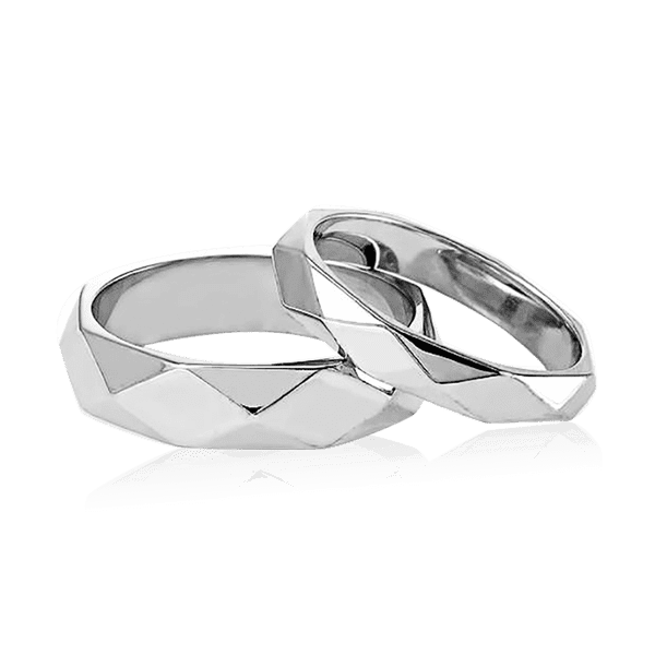 обручальное кольцо с гранями обручальное кольцо с гранями