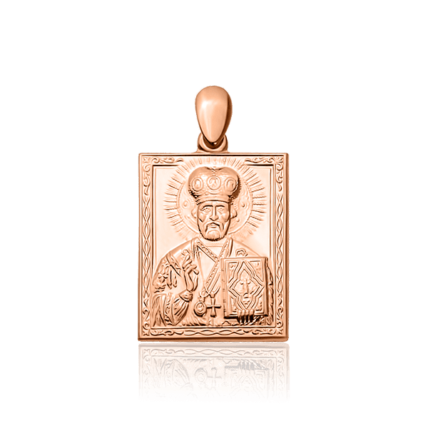 Золотая иконка 029594 детальное изображение ювелирного изделия Золотые подвески иконки Золотая иконка 029594 детальное изображение ювелирного изделия Золотые подвески иконки