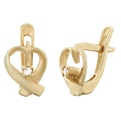 Серебряные серьги С3Ф/024 детальное изображение ювелирного изделия Серьги с позолотой Серебряные серьги С3Ф/024 детальное изображение ювелирного изделия Серьги с позолотой