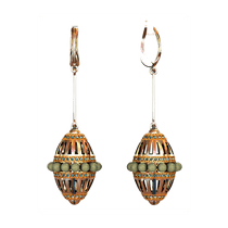 обзорное фото Серьги с жемчугом 430775 Золотые серьги с жемчугом обзорное фото Серьги с жемчугом 430775  Золотые серьги с жемчугом