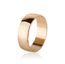 обзорное фото Золотое обручальное кольцо 11890  Классические обручальные кольца из золота