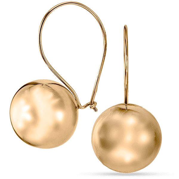 Золотые серьги с большими шарами не петле 038196 детальное изображение ювелирного изделия Золотые серьги без вставок Золотые серьги с большими шарами не петле 038196 детальное изображение ювелирного изделия Золотые серьги без вставок