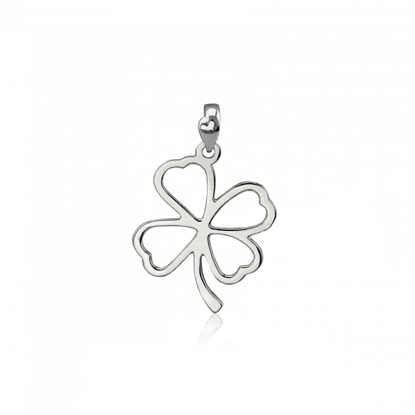 Серебряный подвес Клевер 026004 детальное изображение ювелирного изделия Серебряные подвески без вставок Серебряный подвес Клевер 026004 детальное изображение ювелирного изделия Серебряные подвески без вставок