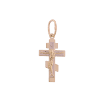 обзорное фото Золотой крестик 521000  Золотые крестики