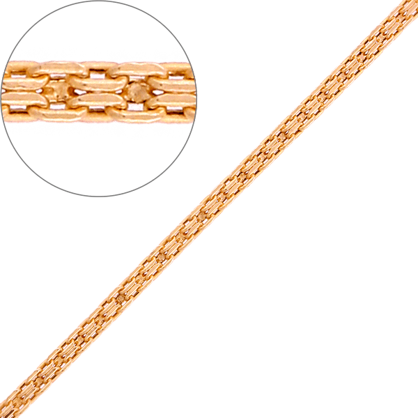 Золотая цепочка Форбисмарк 14608 детальное изображение ювелирного изделия Золотые цепочки Форбисмарк