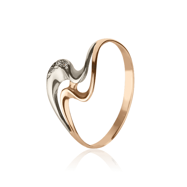 Золотое кольцо с фианитом 028113 детальное изображение ювелирного изделия Золотые кольца с фианитом Золотое кольцо с фианитом 028113 детальное изображение ювелирного изделия Золотые кольца с фианитом