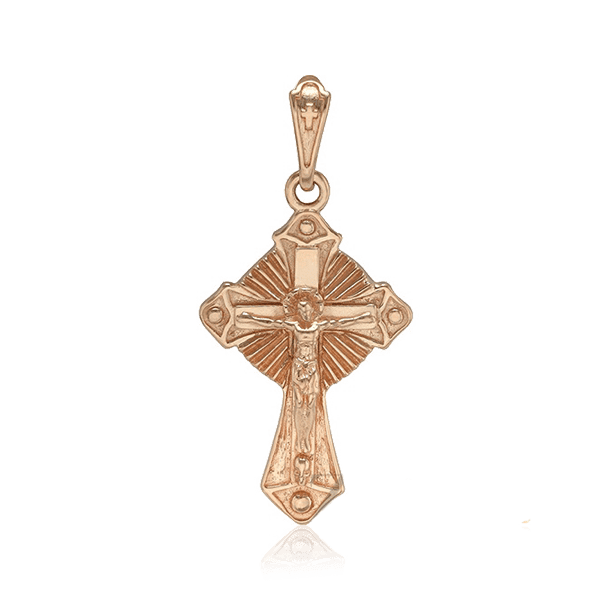 Золотой крестик 028799 детальное изображение ювелирного изделия Золотые крестики православные Золотой крестик 028799 детальное изображение ювелирного изделия Золотые крестики православные