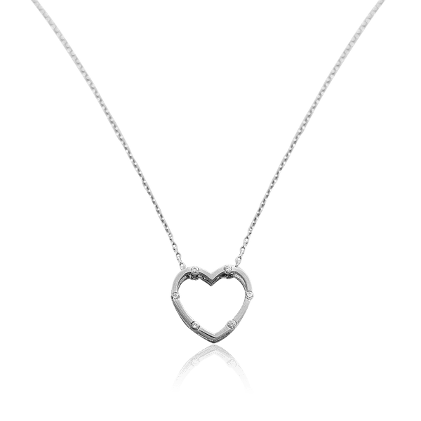 Золотая цепочка с кулоном Сердце 032817 детальное изображение ювелирного изделия Золотые колье с камнями Золотая цепочка с кулоном Сердце 032817 детальное изображение ювелирного изделия Золотые колье с камнями