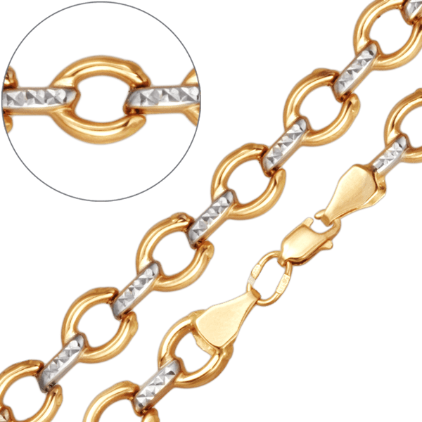 Золотой браслет Ролекс 44017 детальное изображение ювелирного изделия Золотой браслет Ролекс