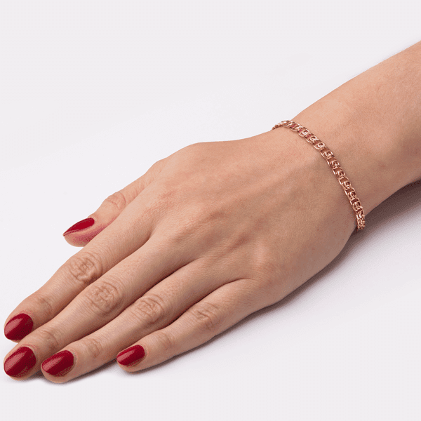 Золотой браслет Мадонна. Фото. Золотой браслет Мадонна. Фото.