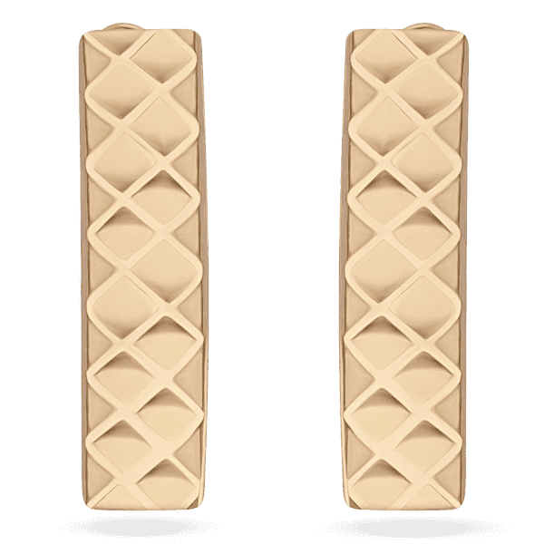 Золоті сережки з алмазним гравіюванням 029071 детальне зображення ювелірного виробу Золоті сережки з алмазним гравіюванням 029071 детальне зображення ювелірного виробу