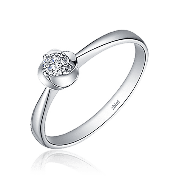 Золотое кольцо для помолвки с бриллиантом 030973 детальное изображение ювелирного изделия Золотые кольца Золотое кольцо для помолвки с бриллиантом 030973 детальное изображение ювелирного изделия Золотые кольца