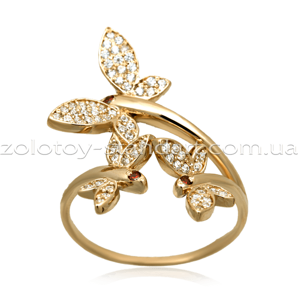 Золотое кольцо Бабочки 008 купить Золотое кольцо Бабочки 008 купить