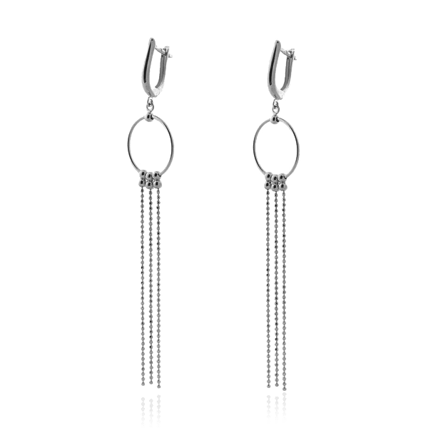 Золотые сертьги цепочки Золотые сертьги цепочки