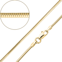 обзорное фото Золотая цепочка Тонда 16606  Цепочка из желтого золота