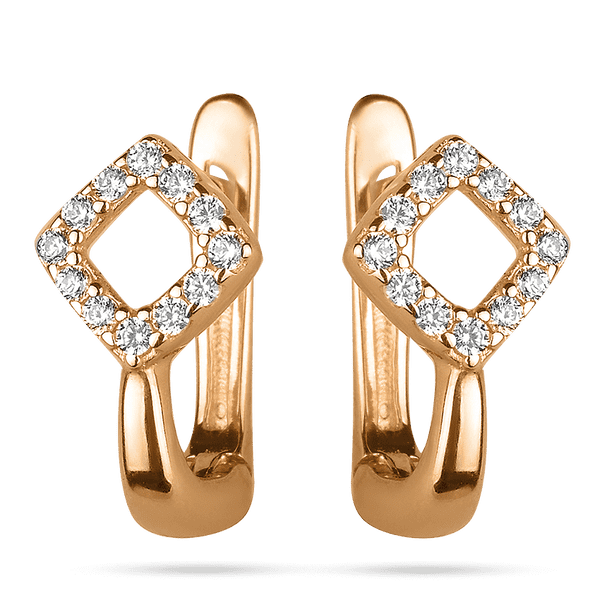 ерьги ромб ерьги ромб