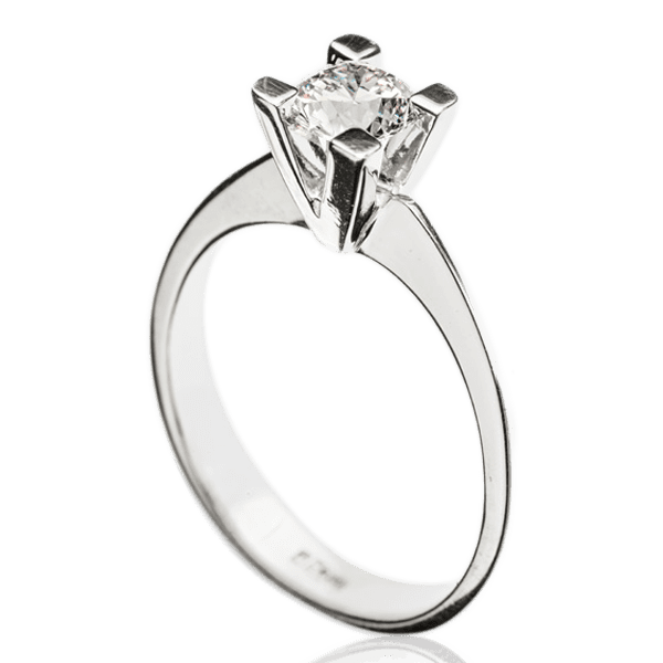 Кольцо с бриллиантом 023330 детальное изображение ювелирного изделия Золотые кольца для помолвки с бриллиантом Кольцо с бриллиантом 023330 детальное изображение ювелирного изделия Золотые кольца для помолвки с бриллиантом