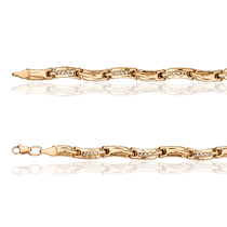 обзорное фото Золотой браслет Ролекс 030238 Золотые браслеты обзорное фото Золотой браслет Ролекс 030238  Золотые браслеты