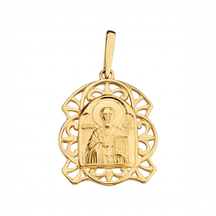 Золотой подвес 1,4,0770 детальное изображение ювелирного изделия Золотые подвески иконки Золотой подвес 1,4,0770 детальное изображение ювелирного изделия Золотые подвески иконки