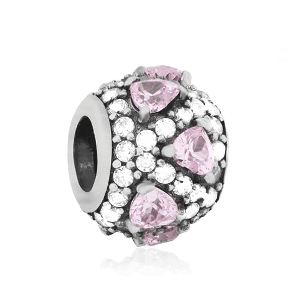 Серебряный подвес-шарм Бусинка с фианитом 024991 детальное изображение ювелирного изделия Серебряные подвесы-шармы (бусины) Серебряный подвес-шарм Бусинка с фианитом 024991 детальное изображение ювелирного изделия Серебряные подвесы-шармы (бусины)