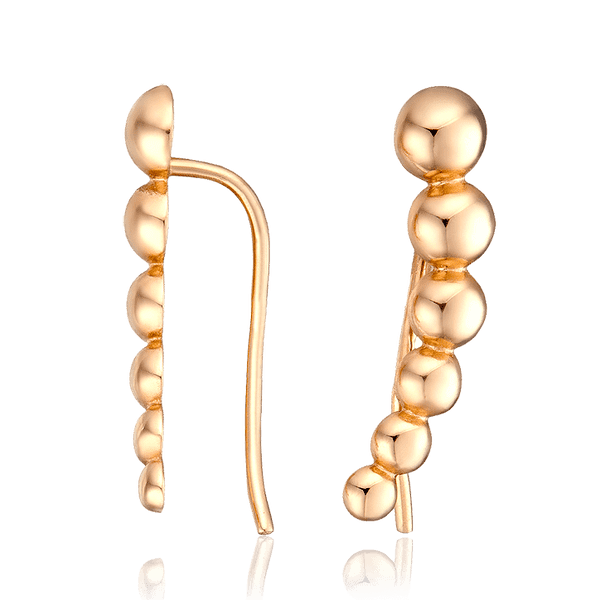 Золотые серьги каффы Bubbles 032344 детальное изображение ювелирного изделия Золотые серьги каффы Золотые серьги каффы Bubbles 032344 детальное изображение ювелирного изделия Золотые серьги каффы